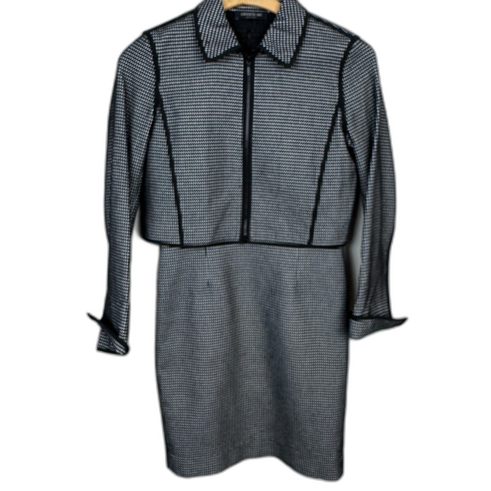Lafayette 148 Dress Jacket Two-Piece Set Sz 2 Capsule Polished Quiet Luxury